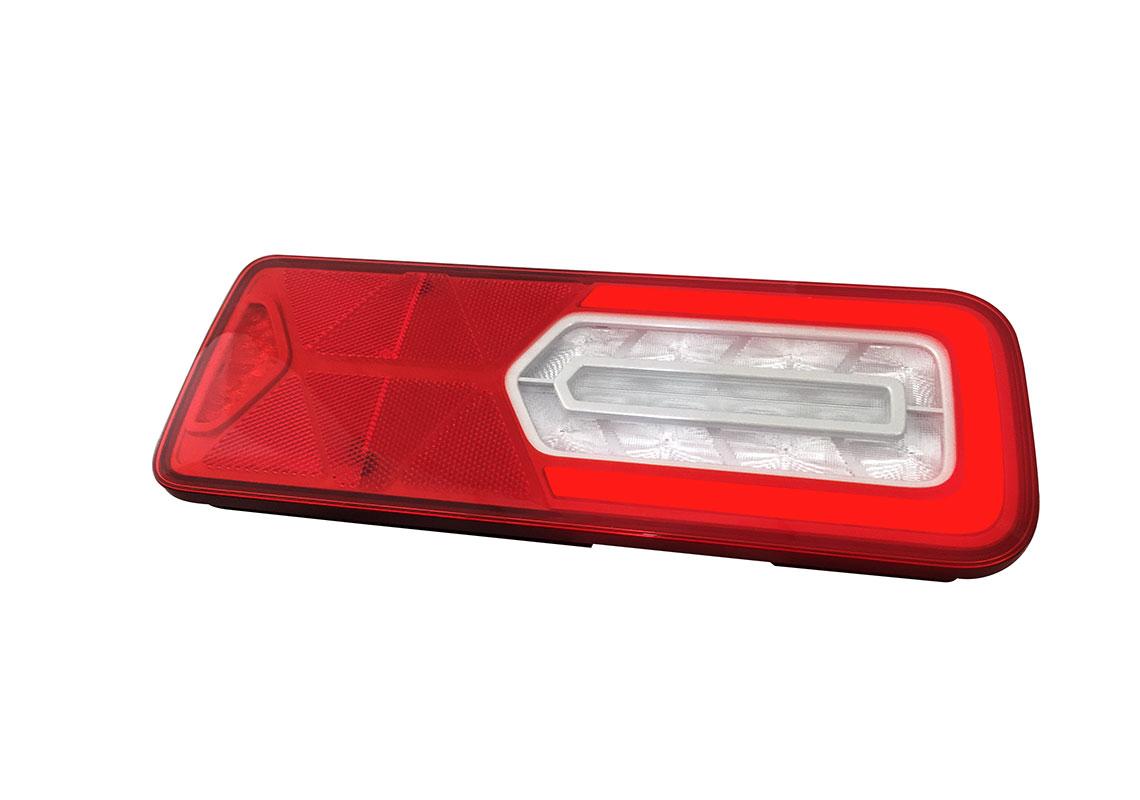 Rear lamp LED GLOWING Right 24V, additional conns, reflector